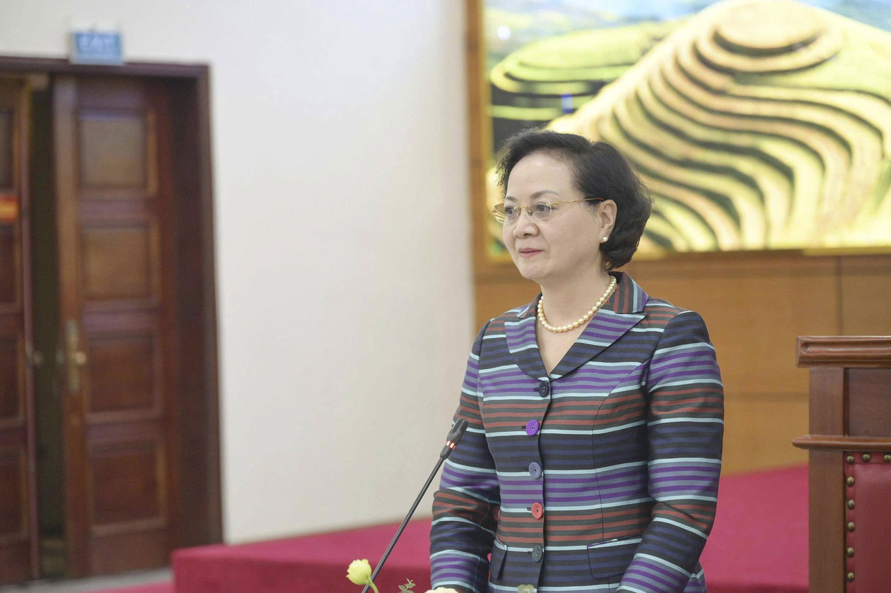 Ba Pham Thi Thanh Tra - Pho Thu tuong Chinh phu