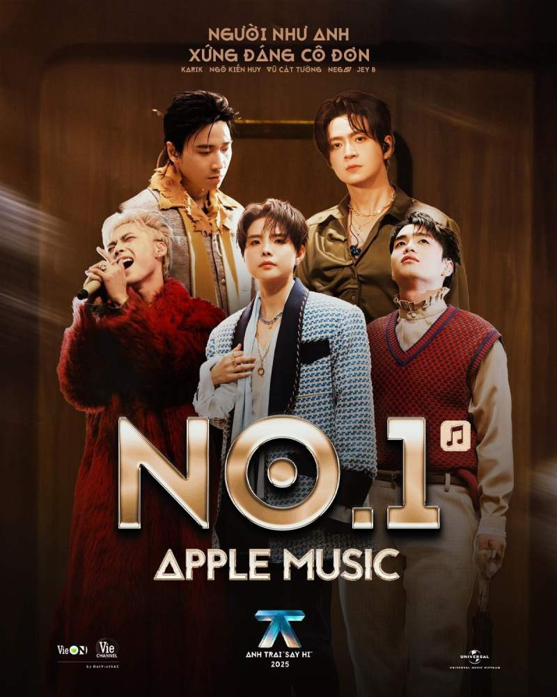 “Nguoi nhu anh xung dang co don” la ca khuc noi bat cua Anh Trai Say Hi. Anh: Nha san xuat