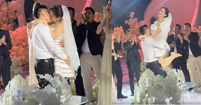 Le marie Viet Vuong et la mariee Do Ha