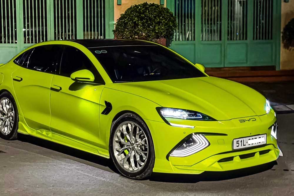 Many electric vehicle models in Vietnam are appearing with diverse and unique styles. Photo: Nguyen Huy