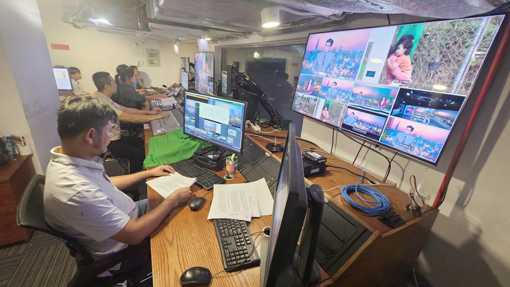 Vietnam Television Center in Ho Chi Minh City recruits 03 positions with 08 contract labor targets. Photo: Provided by VTV9