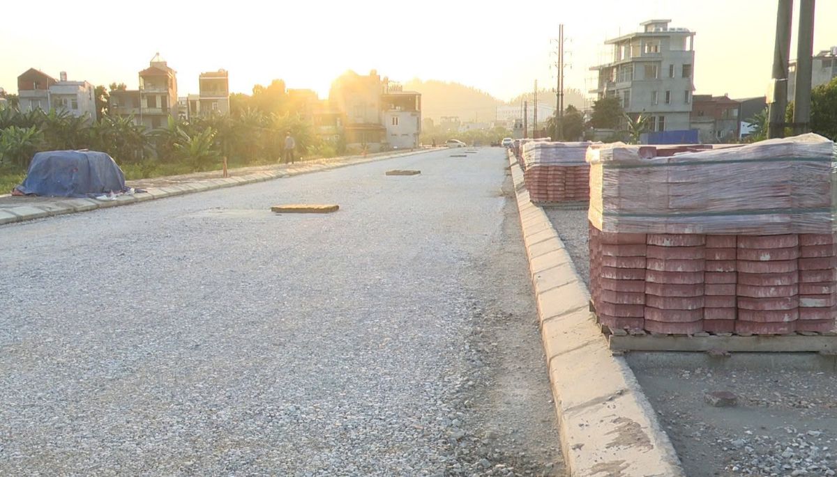 Du an da dat 75-85% tien do. Ảnh: Cong TTDT phuong Phu Lien