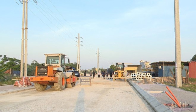 Hoàn thành dự án đường nối gần 220 tỉ đồng ở Hải Phòng trong tháng 12