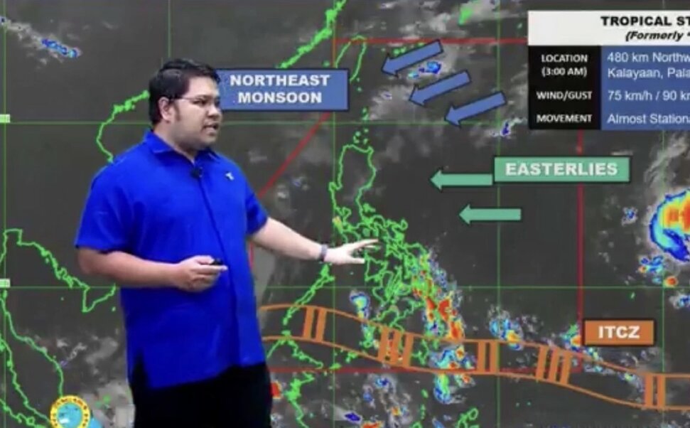 A new low pressure is forecast to form near the Philippines in the coming days. Photo: PAGASA