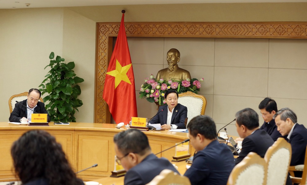 Quang canh cuoc hop. Anh: VGP