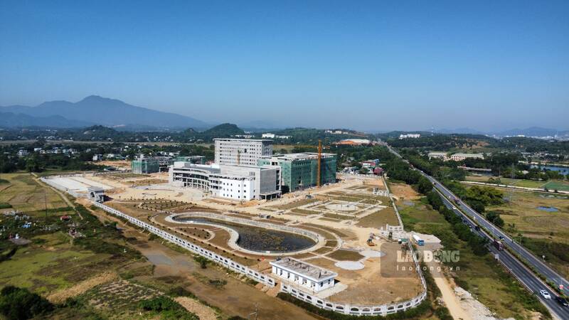 トゥエンクアン省総合病院のプロジェクト。写真: ラム・タン