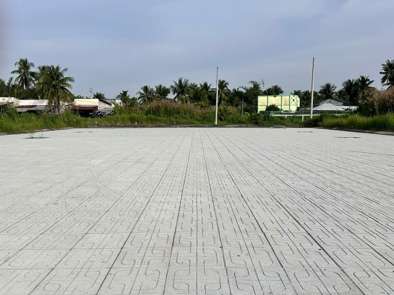 The infrastructure system of the resettlement area is being completed to hand over to people affected by landslides. Photo: Khoa