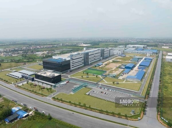 Dentro de un parque industrial en la provincia de Bac Ninh. Foto: Van Truong