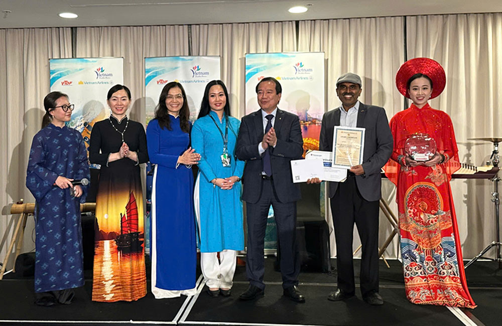 Cục Du lịch Quốc gia Việt Nam đã tổ chức chương trình giới thiệu du lịch Việt Nam tại Sydney, Australia vào cuối tháng 11. Ảnh: TITC