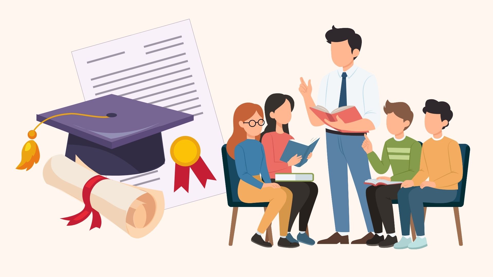 The Ministry of Education and Training plans to meet the standards on the training qualifications of teachers of continuing education. Graphics: Linh Dan
