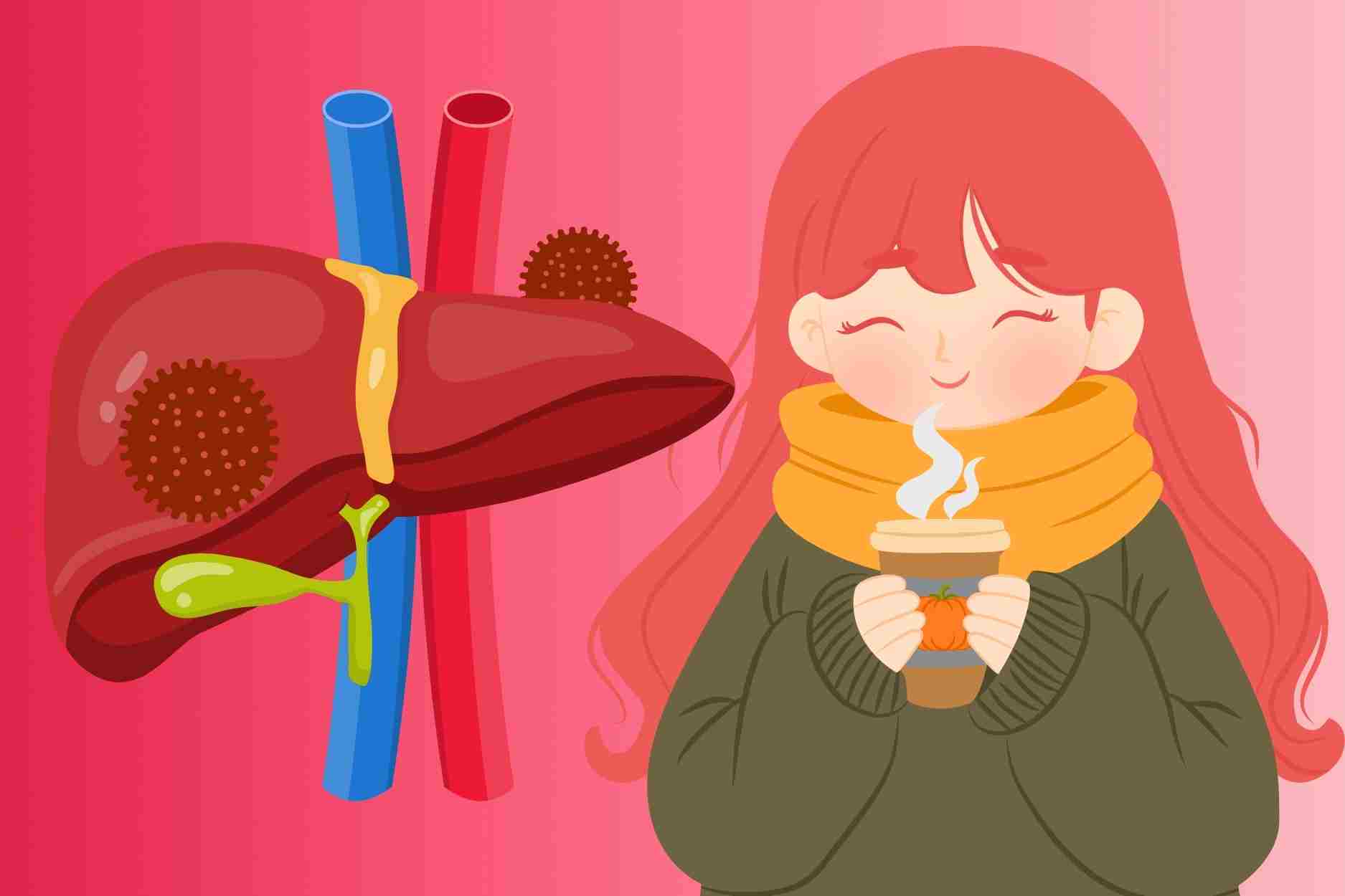 Suggestions for making warm drinks in the morning to enhance liver function