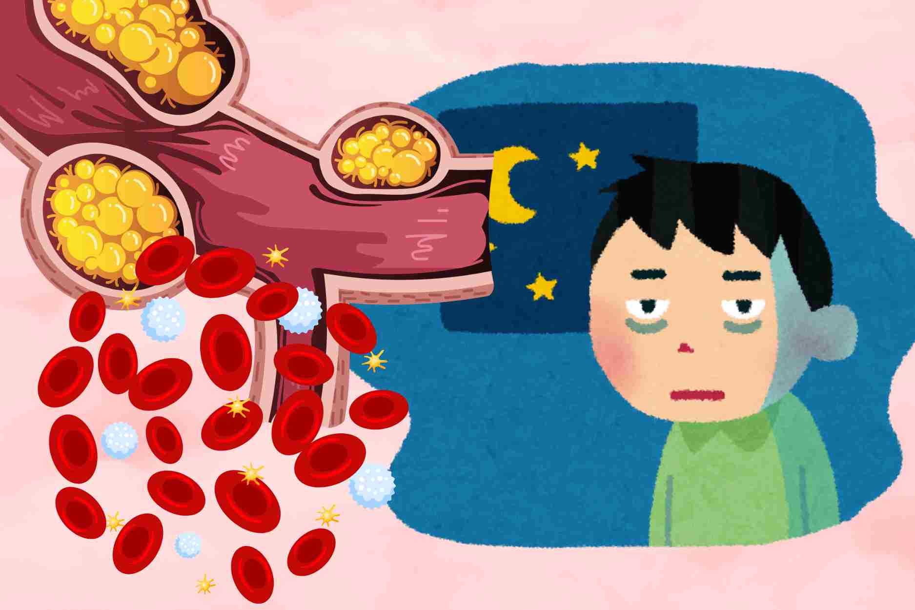 3 signs at night that can warn of high blood fat