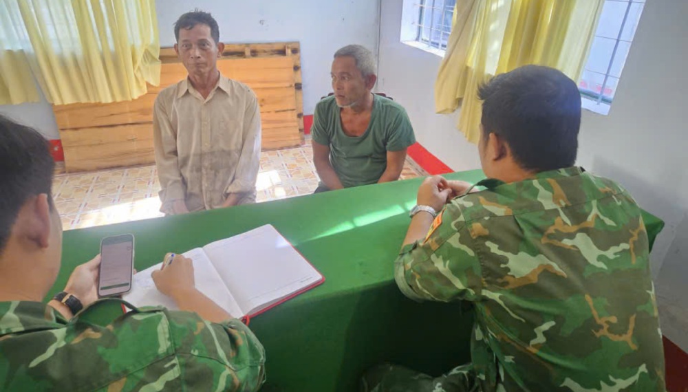 Hien tinh trang suc khoe cua ca 2 ngu dan deu on dinh. Anh: Bien phong cung cap