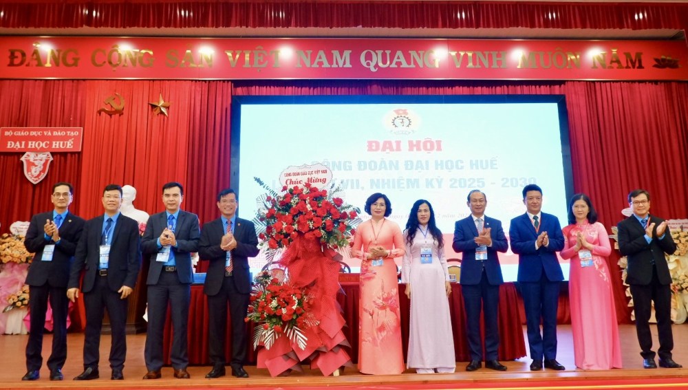Hue University Trade Union Congress for the 2025 - 2030 term. Photo: Hue University Trade Union