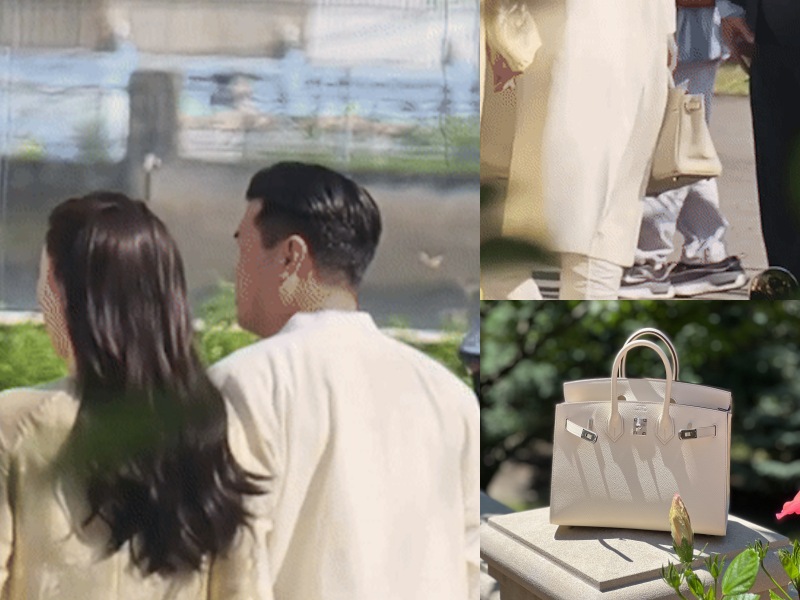 Linh Rin deo hui hieu trong le gia tien con gai ti phu . Anh: Cat tu video.