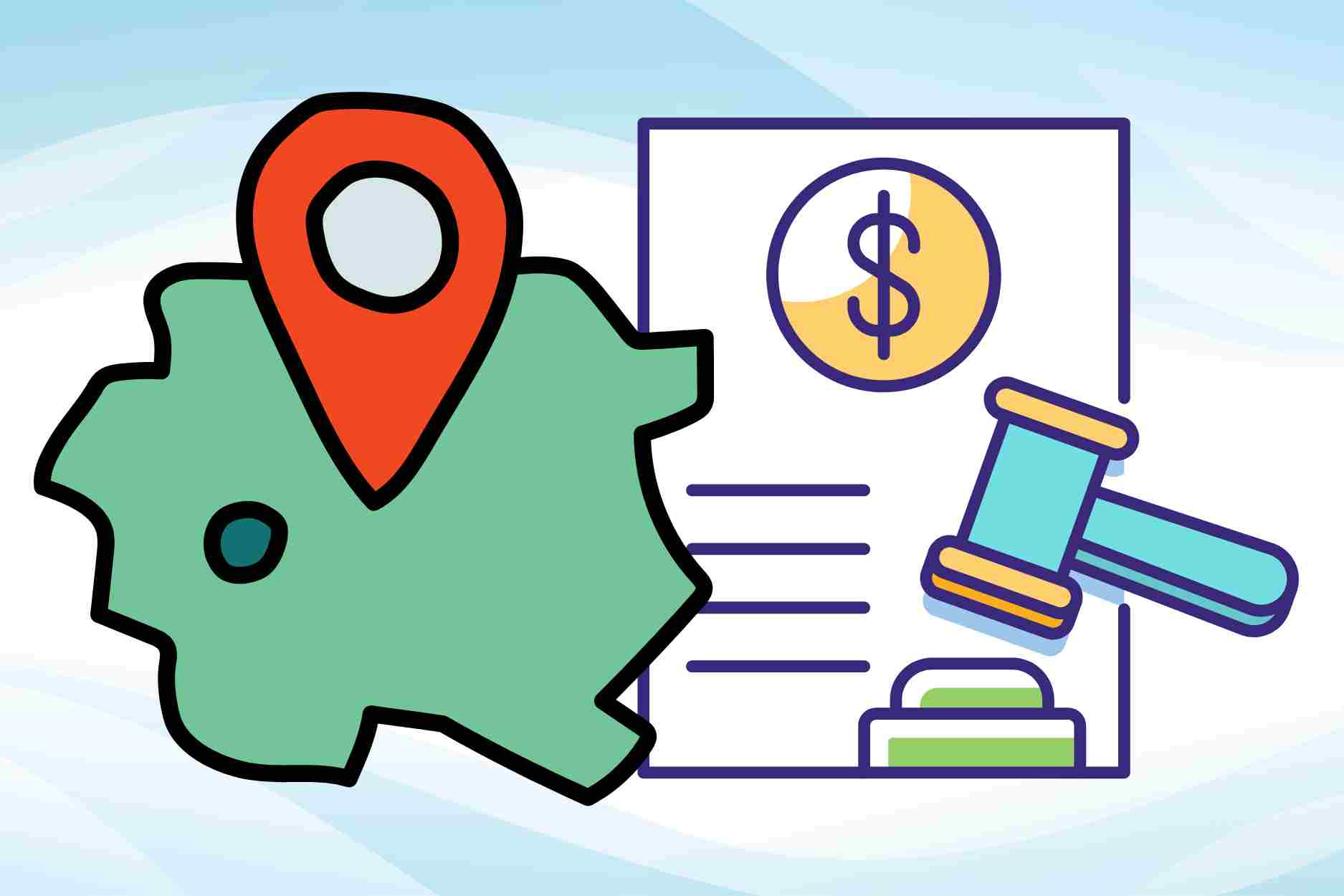 Clarifying regulations on the period of application of land auction starting price