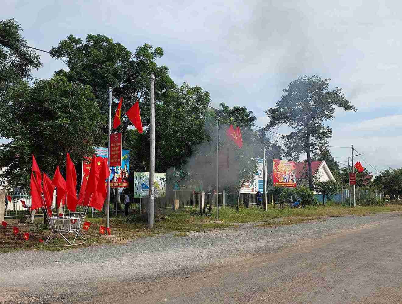 Dien mao vung nong thon khu vuc bien gioi tinh ngay cang khoi sac. Anh: Bao Trung