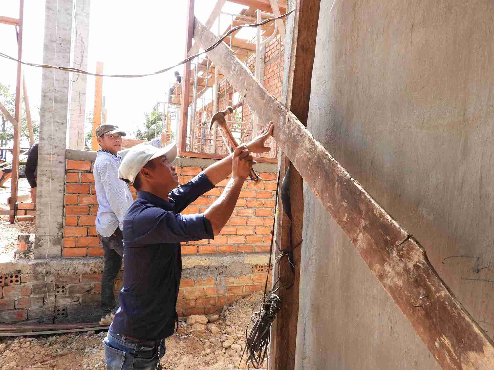 Doi song cua nguoi dan o xa ngay cang tot hon. Anh: Bao Trung