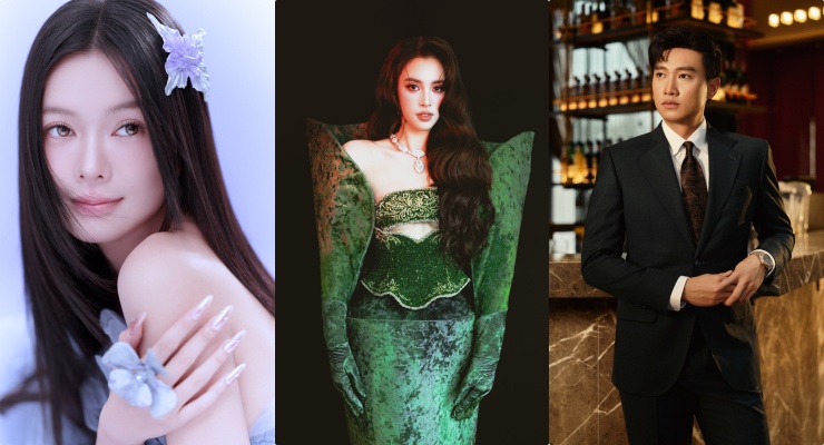 Quoc Truong, Miss Tieu Vy, Yen Dan collaborated. Photo: Film crew.