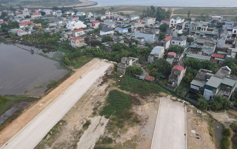 Viec giai phong mat bang thuoc du an dang gap kho khan. Anh: QUACH DU
