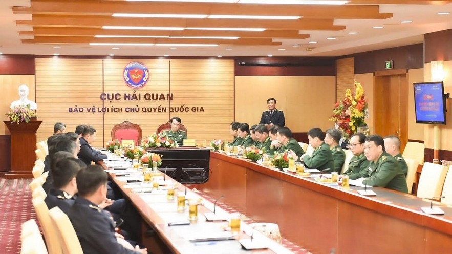 Conference of the coordination between the Customs force and the Border Guard. Photo: Customs Department