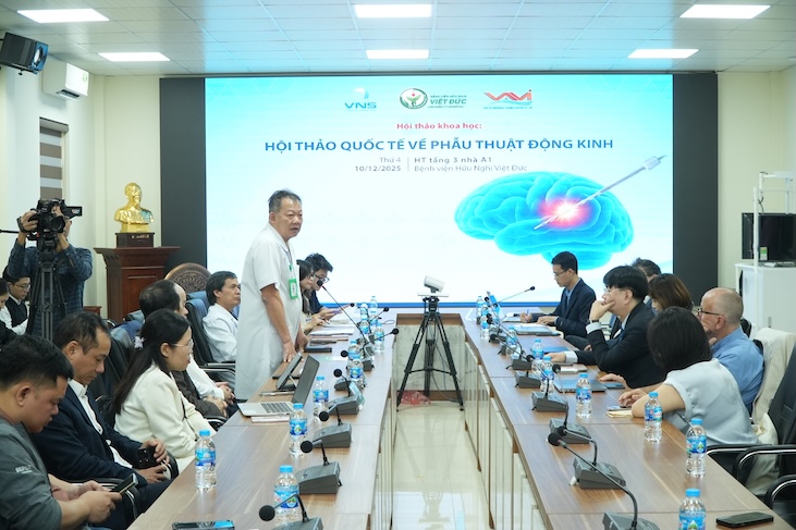 PGS.TS.BS Duong Duc Hung - Giam doc Benh vien Huu nghi Viet Duc. Anh: BVCC