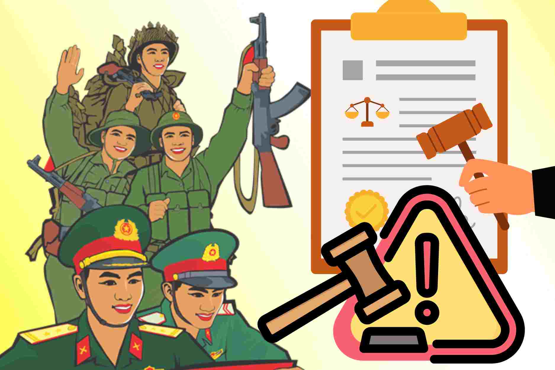 Latest penalty for military service violations