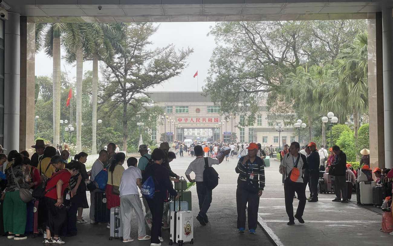 Mong Cai International Border Gate. Photo: Nguyen Hung