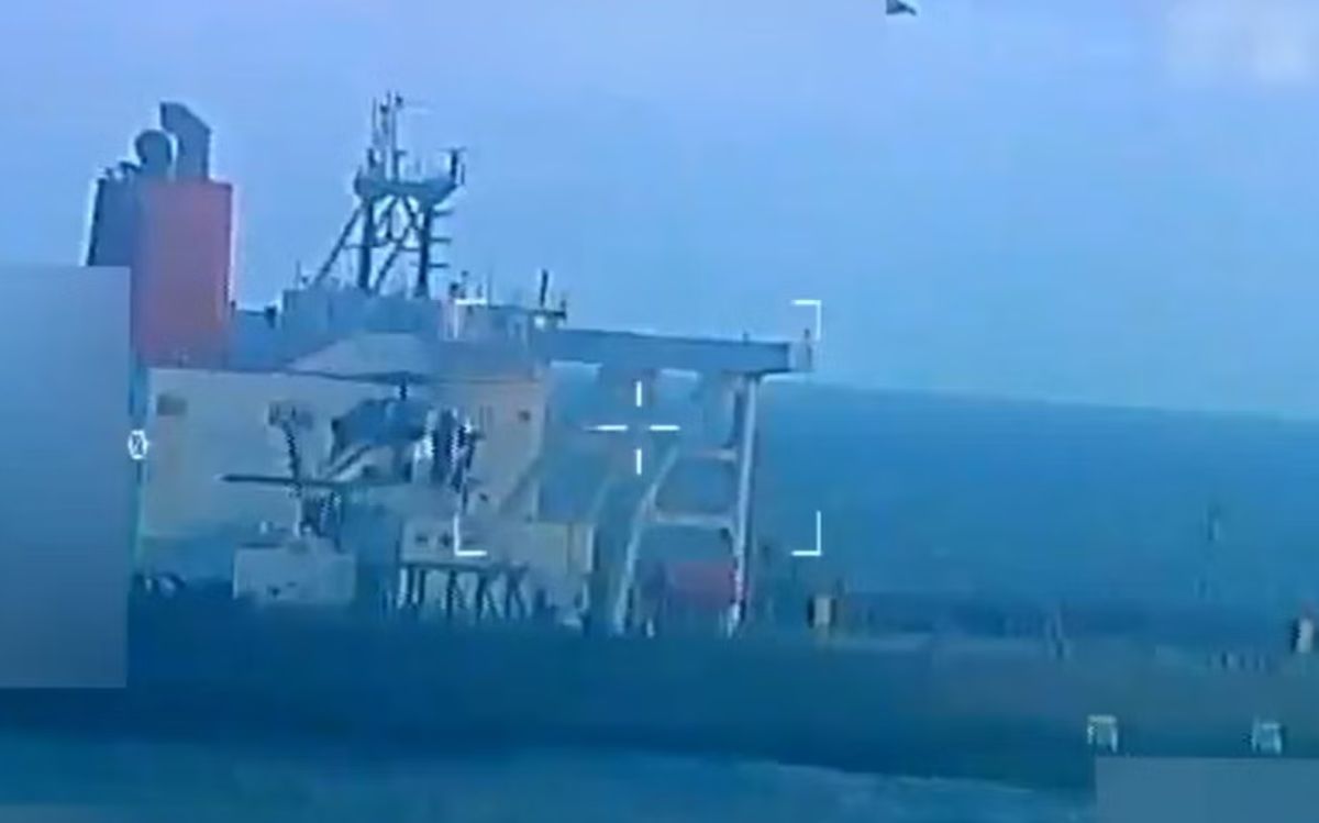 The US has arrested Venezuelan tankers, causing oil prices to spike. Photo cut from video