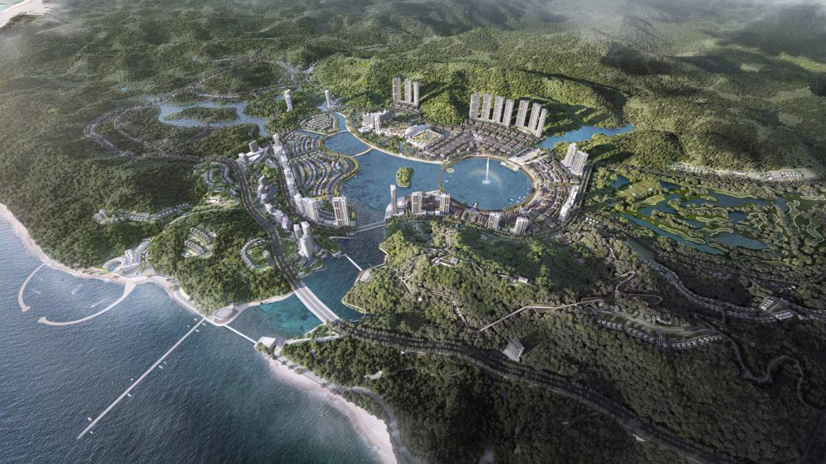 Perspective of Van Don High-end Tourist Service Complex, Quang Ninh Province. Photo: Van Don Special Zone