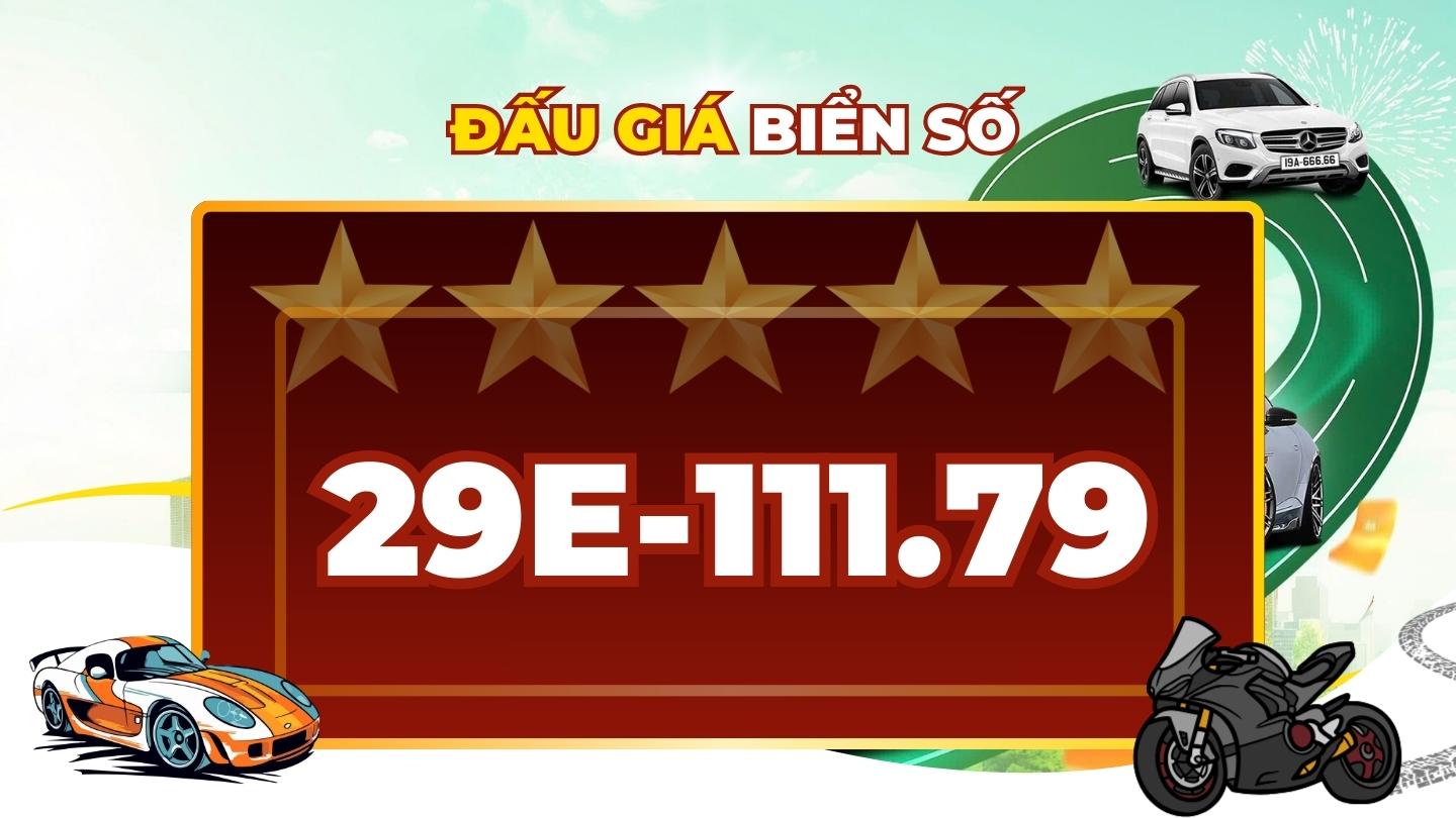 Super beautiful talent license plates in Hanoi are available in the auction on December 11