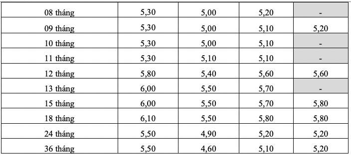 Bieu lai suat tiet kiem online HDBank. Anh: HDBank