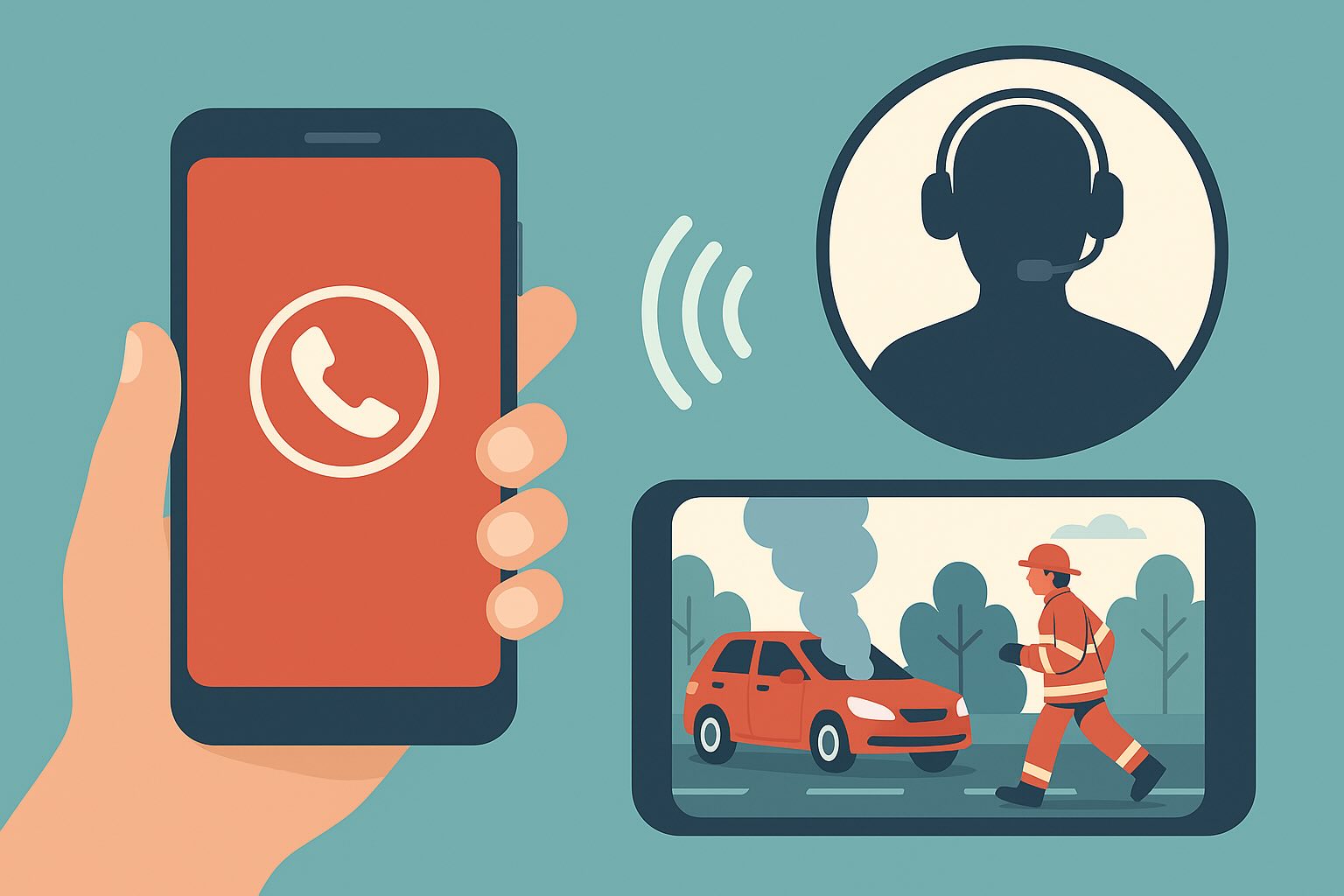 Google ra mat cong cu ho tro cuu nan bang video thoi gian thuc tren Android. Do hoa: Hao Thien