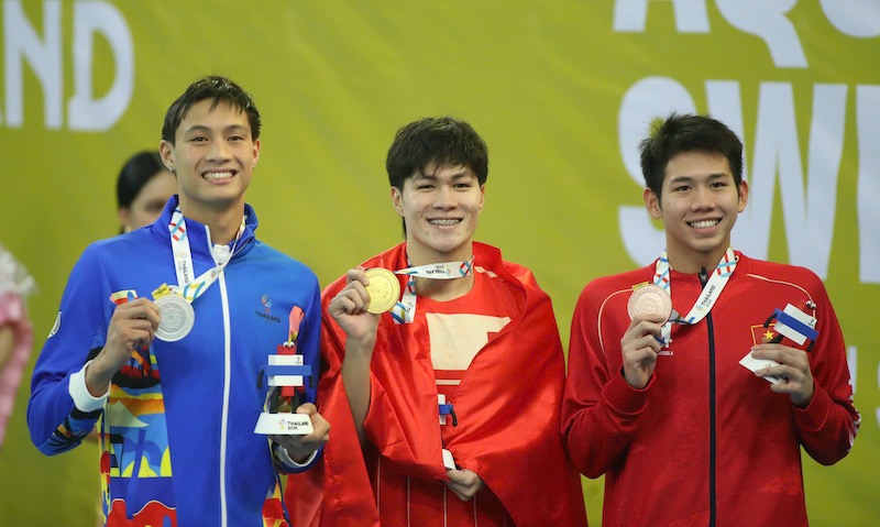 Vietnamese sports continue the second official competition day at the 33rd SEA Games. Photo: Minh Dan