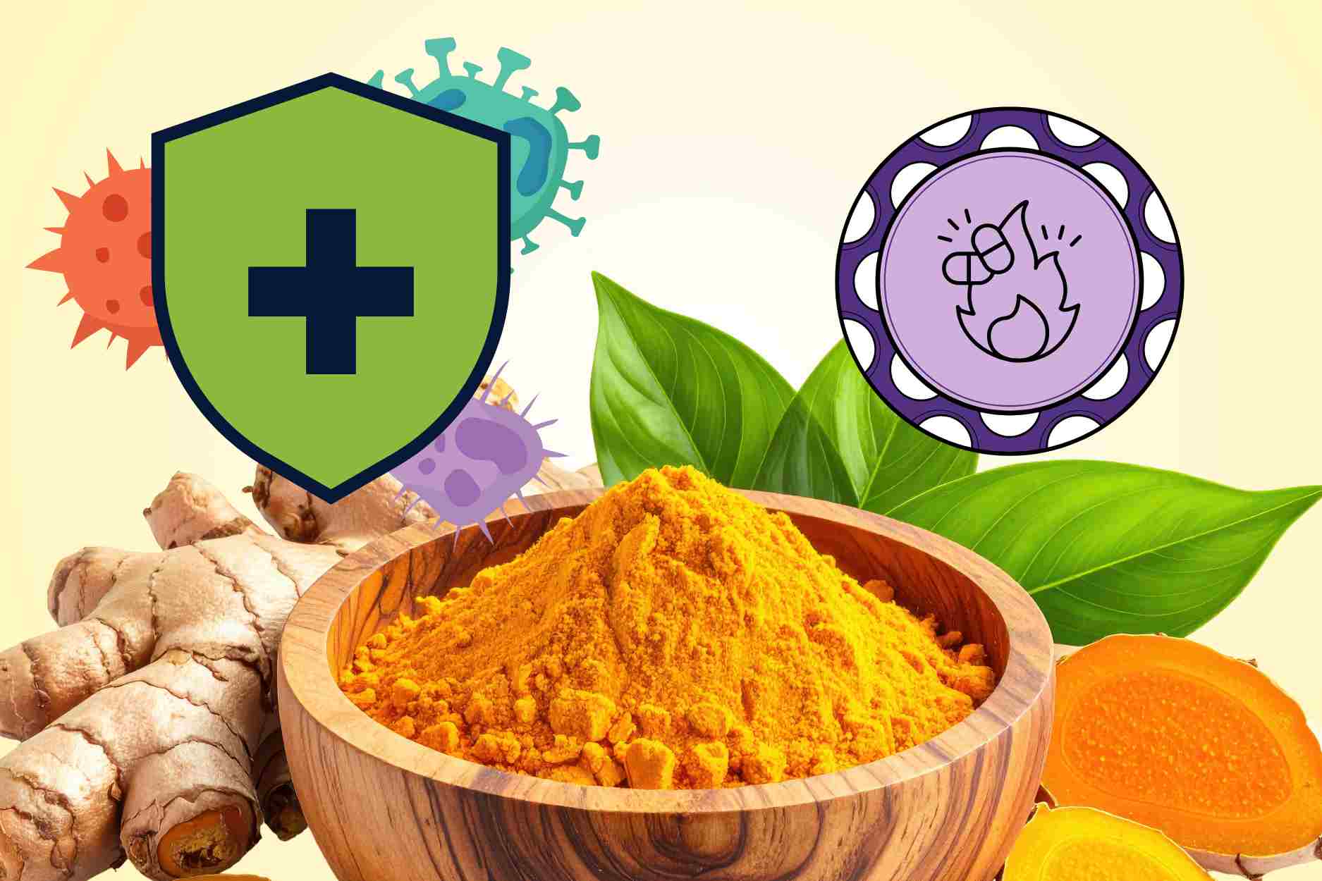 The golden time to use turmeric powder to optimize anti-inflammatory effects