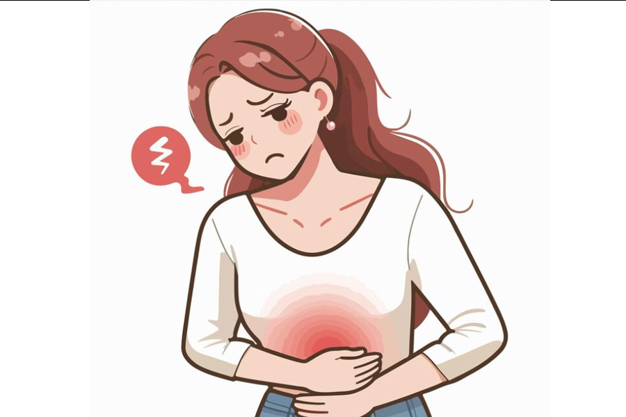 Chế độ ăn kiêng thải độc có thể gây rối loạn tiêu hóa. Đồ họa: Thiện Nhân