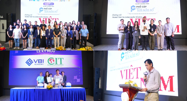 decentralization of digital assets with the theme Security and protection for cryptocurrency assets is implemented on the OpenEdu technology education platform, allowing learners nationwide to easily access. Photo: Organizing Committee.