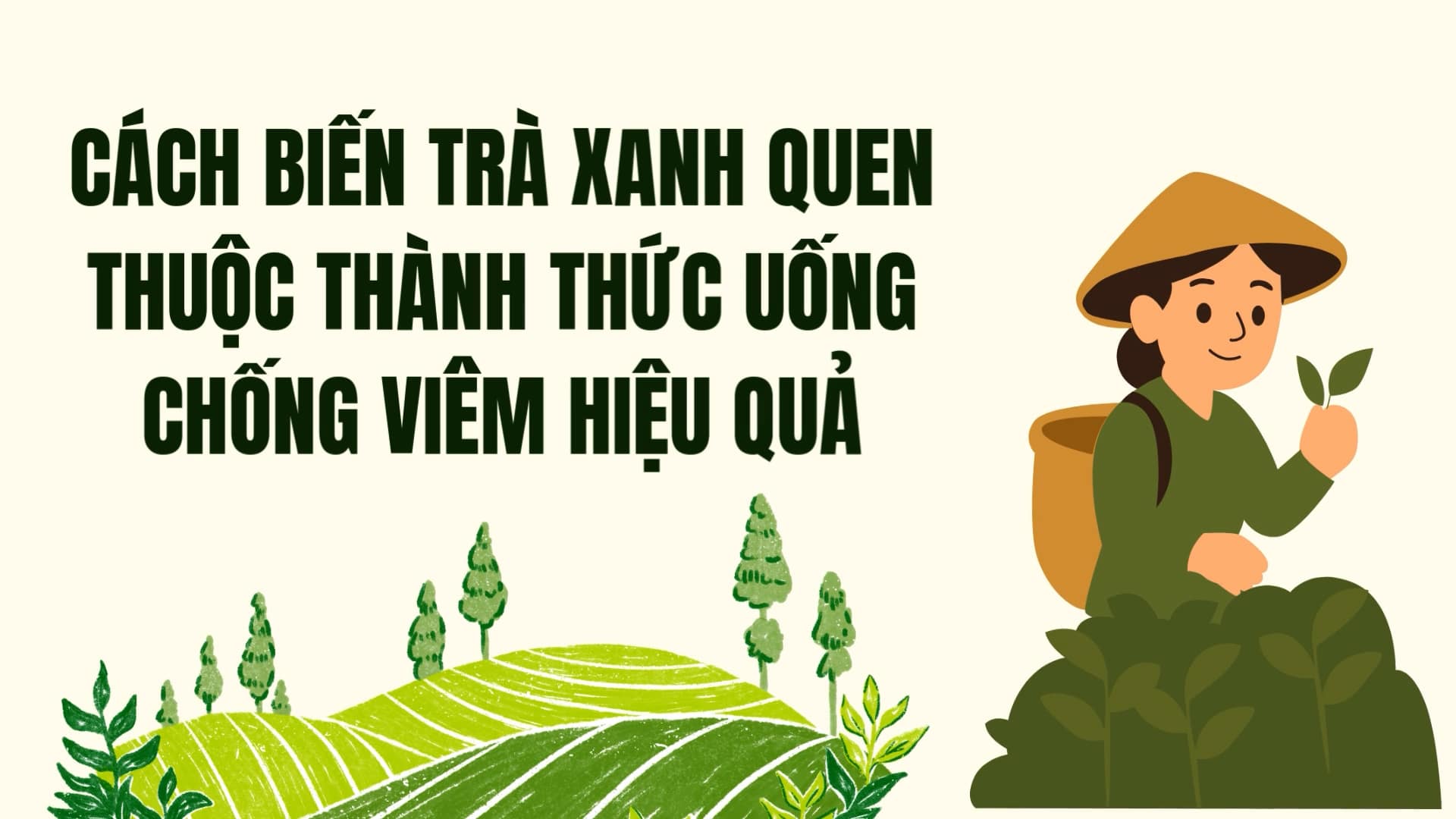 How to turn familiar green tea into an effective anti-inflammatory drink