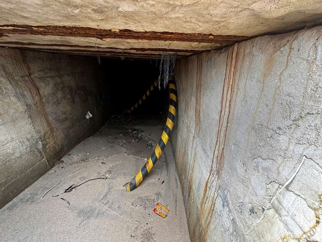 Phuong an ben vung nham bao ve tuyen cap va dam bao cap dien on dinh cho dac khu Ly Son dang duoc tinh toan. Anh: Vien Nguyen