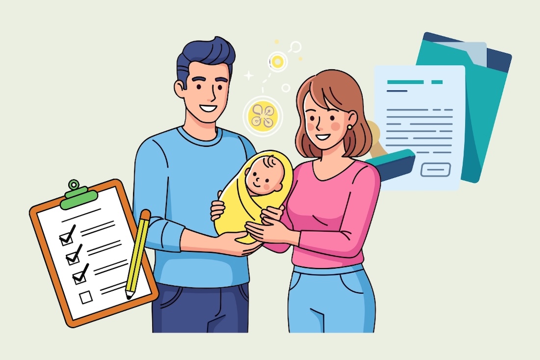 Procedure for resolving maternity benefits for male workers when their wives give birth according to new regulations