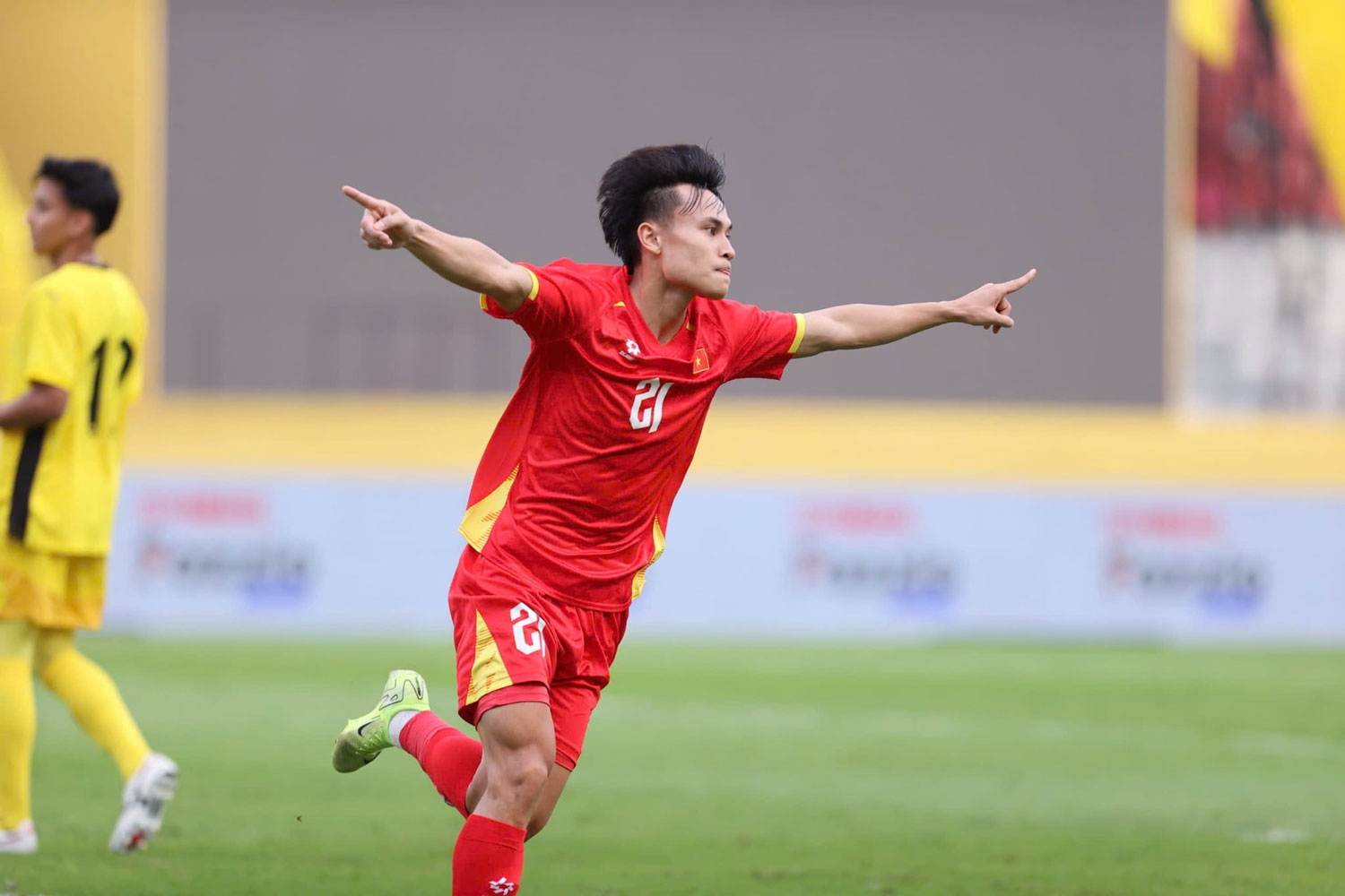 U22 Vietnam aims to win against U22 Malaysia. Photo: Minh Dan