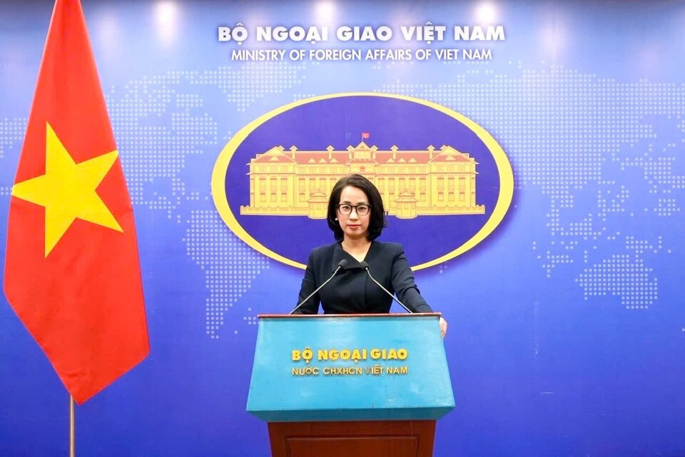 Spokesperson of the Ministry of Foreign Affairs of Vietnam Pham Thu Hang. Photo: Ministry of Foreign Affairs