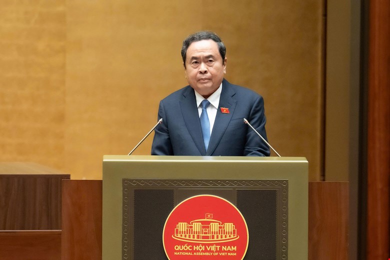 Politburo member and National Assembly Chairman Tran Thanh Man. Photo: Quochoi.vn