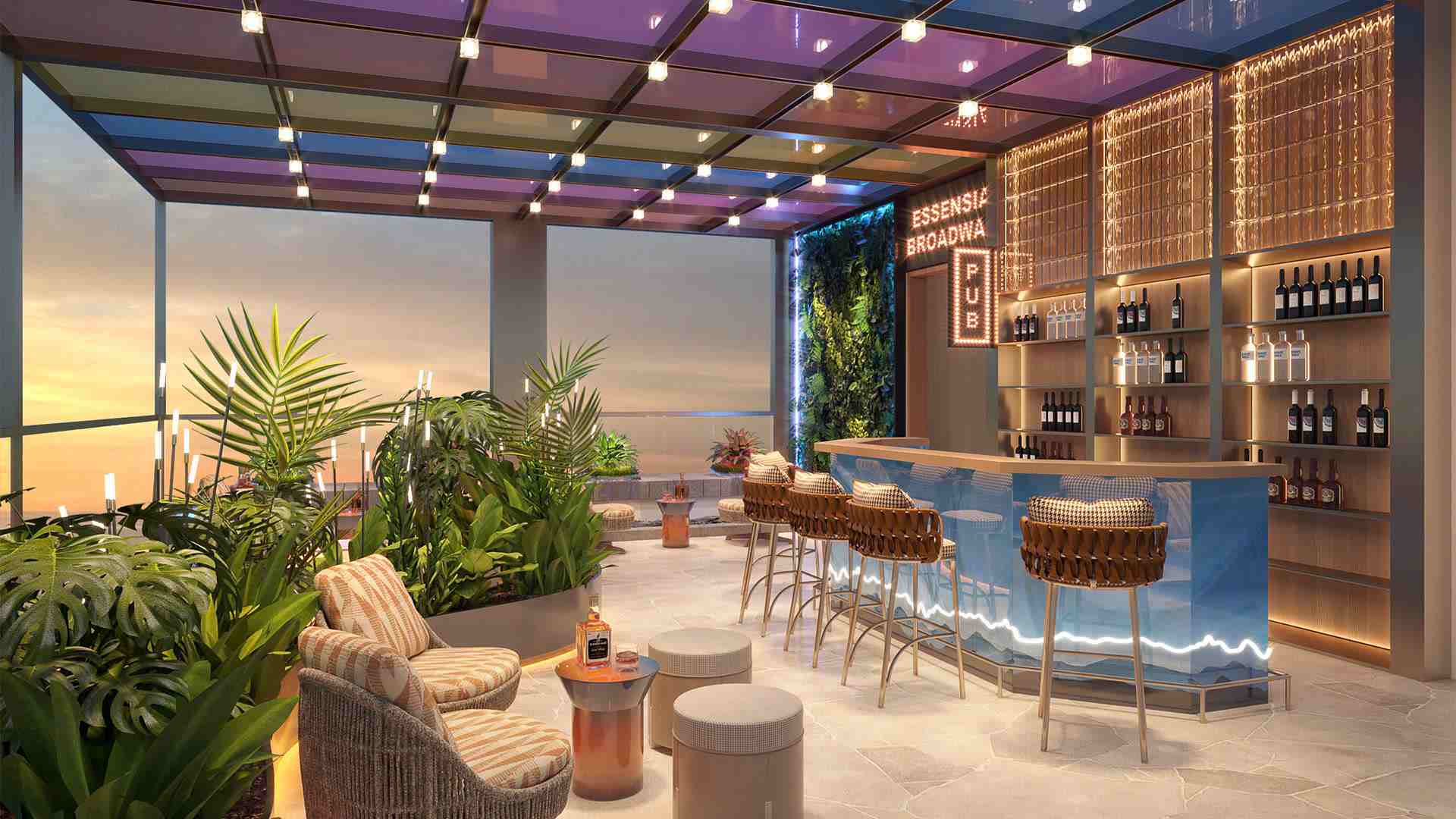 Khi hien dien tai cac tien ich va canh quan noi khu, anh sang lai dong vai tro vo ve tung giac quan cu dan va du khach. Anh: Phu Long