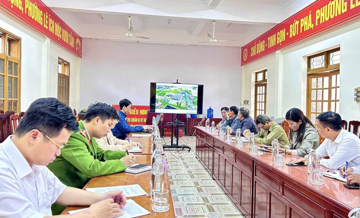 Le Ich Moc Ward resolutely handles land violations. Photo: Phuong Le Ich Moc - Hai Phong City