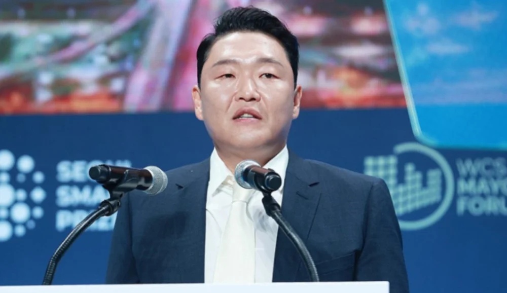 Singer Psy. Photo: Lotte