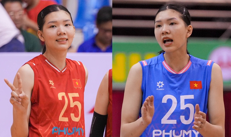 Bich Thuy don tuoi moi tai Thai Lan cung tuyen bong chuyen nu Viet Nam. Anh: Bong chuyen Viet Nam