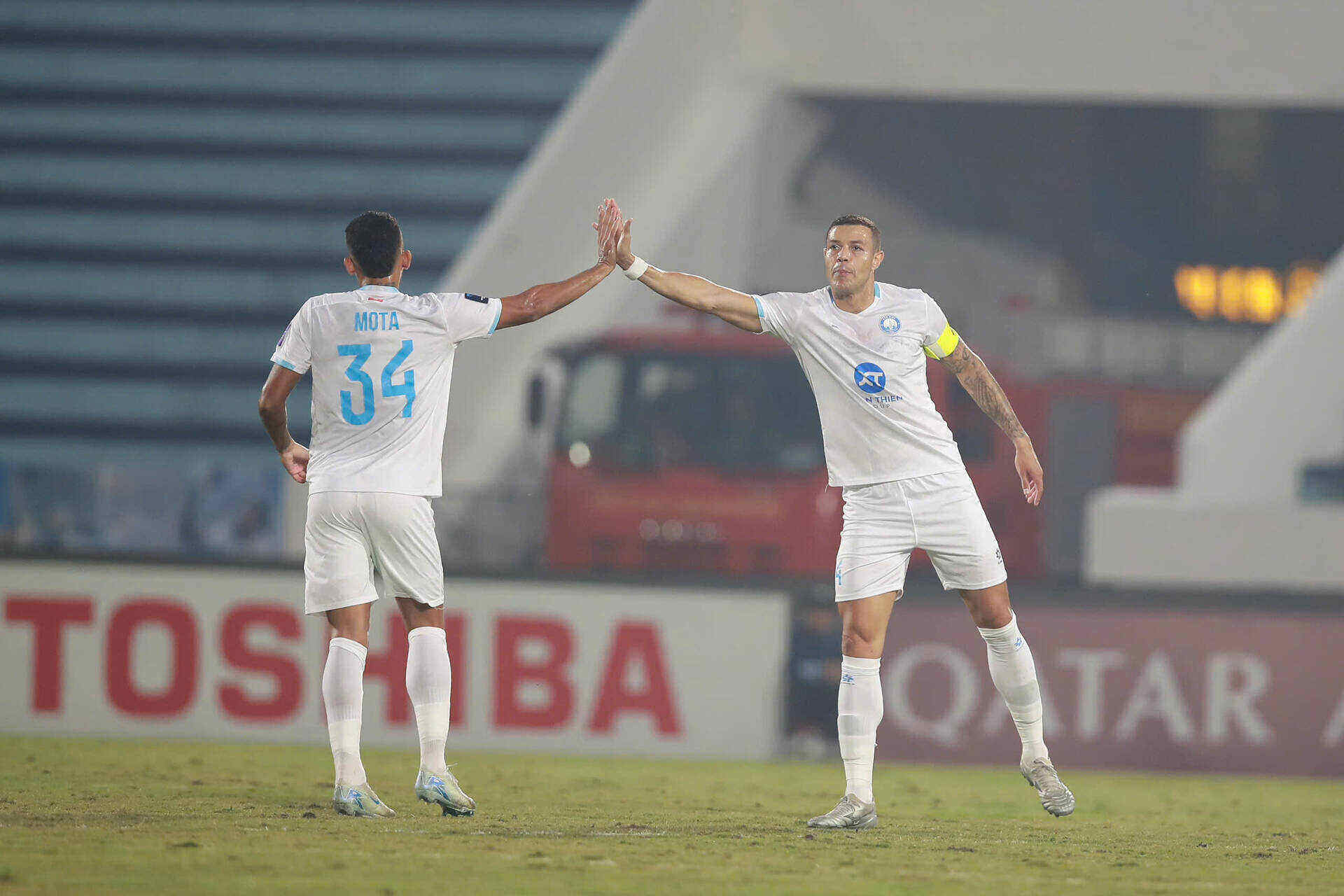 Nam Dinh danh bai Eastern SC voi ti so 9-0. Anh: CLB Nam Dinh