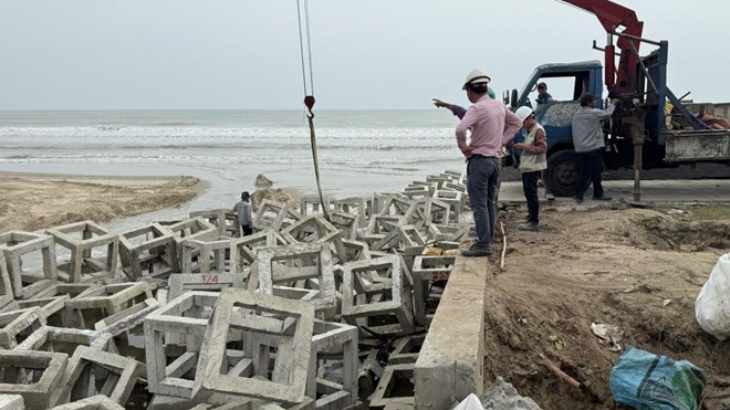 Thuê đơn vị độc lập kiểm định vụ sạt lở kè biển ở TPHCM