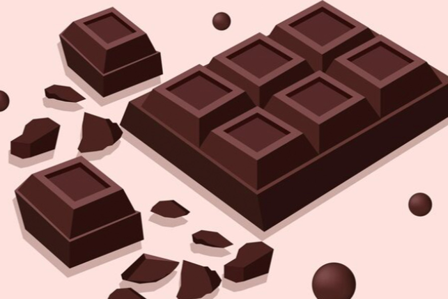 The role of dark chocolate in the aging process. Graphics: Thien Nhan